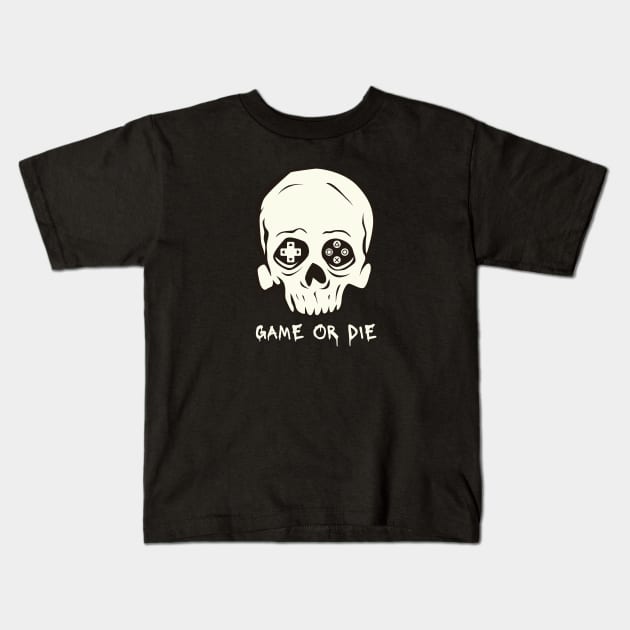 Game over, game or die Kids T-Shirt by Teessential